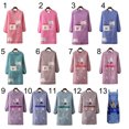 thumbnail image 4 of Dream Lifestyle Long Sleeve Aprons with a Lace Up Design, Soft Cute Animal Plaid Apron With a Large Pocket for Cleaning Cooking Gardening Baking and Dish Washing, 4 of 7