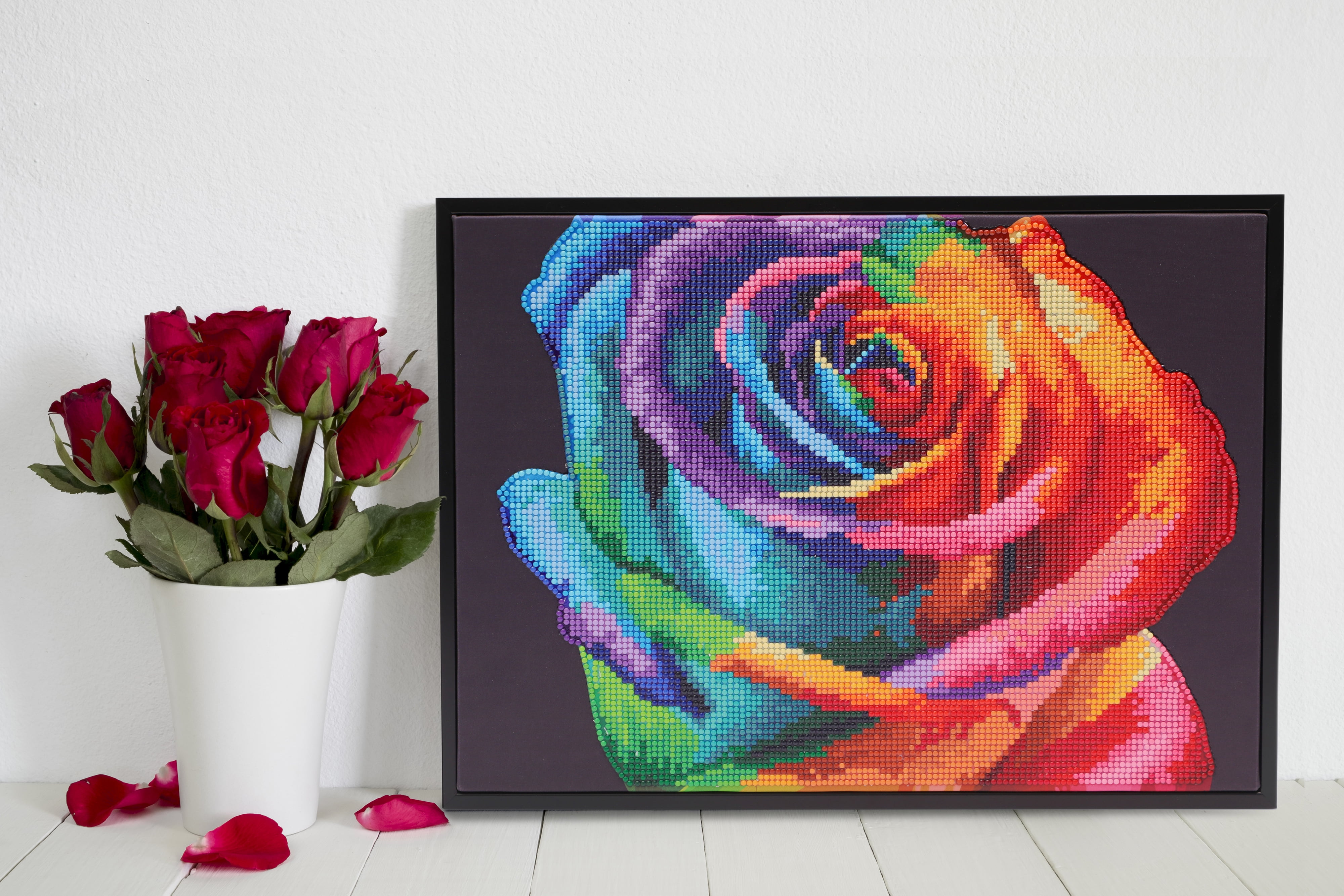 DIAMOND DOTZ® Rose Portrait Special Edition Diamond Painting Kit