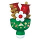 thumbnail image 2 of Máquina de burbujas navideña para niños, soplador automático con luces LED, máquina de ramos de flores portátil con solución, regalo de fiesta, máquina de burbujas de 100 ml para niños, 2 of 9