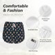 thumbnail image 4 of Balery Fast Food Pantalones cortos deportivos para mujer con forro y dos bolsillos, elásticos, para entrenamiento, gimnasio, yoga-Large, 4 of 7