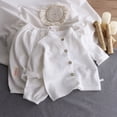 thumbnail image 2 of Akiihool Baby Boy Clothes Winter Baby Boy Clothes Infant Toddler Boy Outfits 12 18 24 Months 2T 3T 4T Denim Jeans Boys Clothing Pants Set 12M-5T White,5-6 Years, 2 of 9
