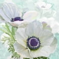 thumbnail image 2 of Art Licensing Studio 15x15 White Modern Wood Framed Museum Art Print Titled - Anenome White, 2 of 4