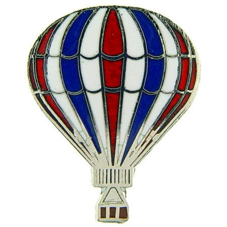 - Hot Air Balloon Pin Red White & Blue 1