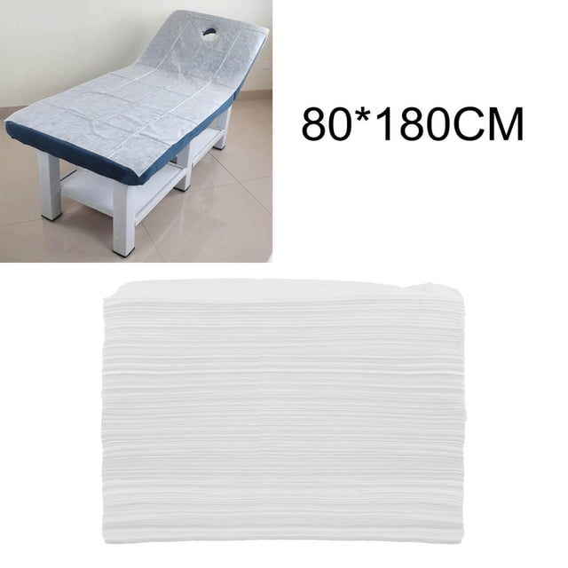 Sábana Desechable Baoblaze 100 Uds 80x180cm Funda de Colchón Suave