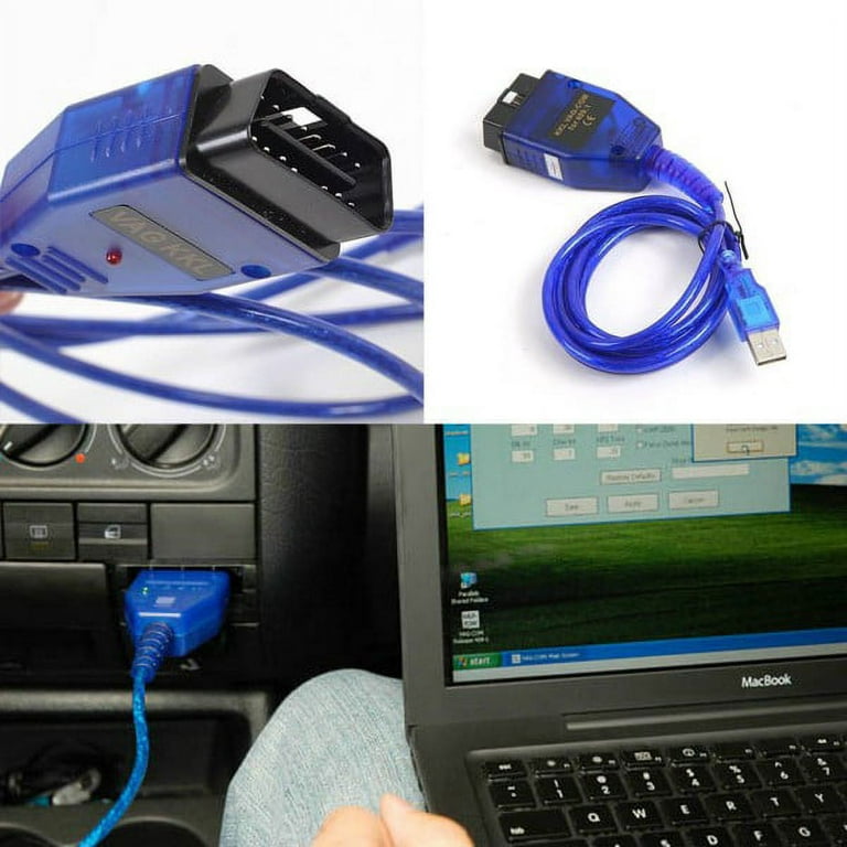  VIMVIP VAG-COM KKL 409.1 OBD2 USB Cable Auto Scanner Scan Tool  Compatible with Audi VW SEAT Volkswagen : Automotive
