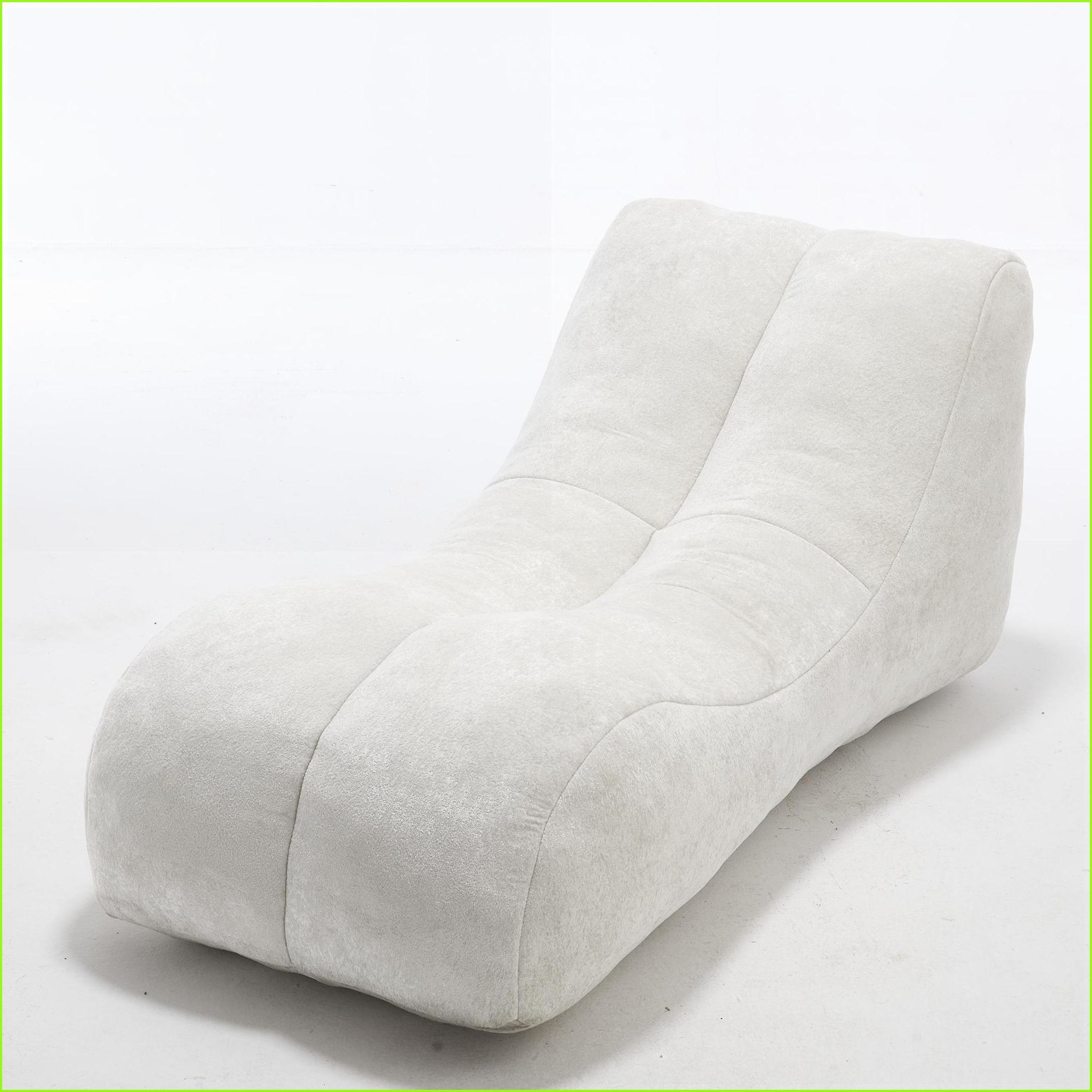 Adult Bean Bag Chair – Plush Foam, Curved Support for Gaming/Reading | Polyester | Curved