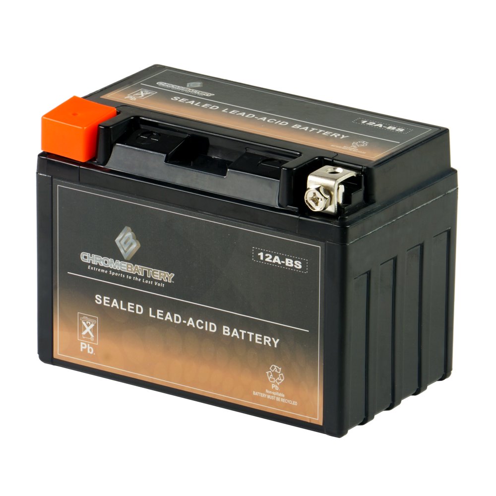 Chrome Battery Ytx12abs Motorcycle Battery for Suzuki Gsx1300r