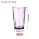 thumbnail image 2 of Uxcell Vasos de acrílico de 17oz, 2Pack, vasos reutilizables de plástico para el hogar y al aire libre, púrpura, 2 of 7