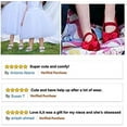 thumbnail image 5 of Toddler Flower Girl Dress Shoes - Girl Ballet Flats Party School Shoes Wedding, 5 of 6