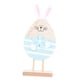 thumbnail image 4 of Adornos de conejo de Pascua, decoración de Pascua, figura de conejo coleccionable Azul, 4 of 9