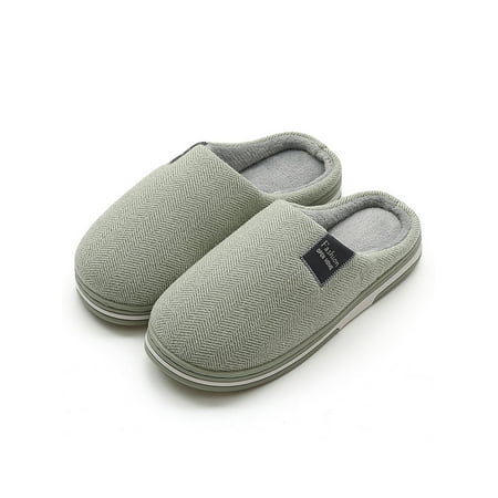 

Ymiytan Men s Women s Cozy Memory Foam Slippers Plush Lining Slip on Clog House Shoes