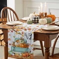 thumbnail image 3 of Thanksgiving Table Runner, Autumn Thanksgiving Kitchen Dining Table Decoration for Home Party Decor 13x70 Inches, 3 of 9
