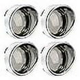 thumbnail image 3 of PBYMT Cache-Objectif de Signal de Fumée 2 Pouces Style Visière en Chrome Compatible avec Harley Touring Dyna Street Glide Road King Road Glide Softail Sportster Custom Cruiser 2000-2024 (4 Pcs), 3 of 4