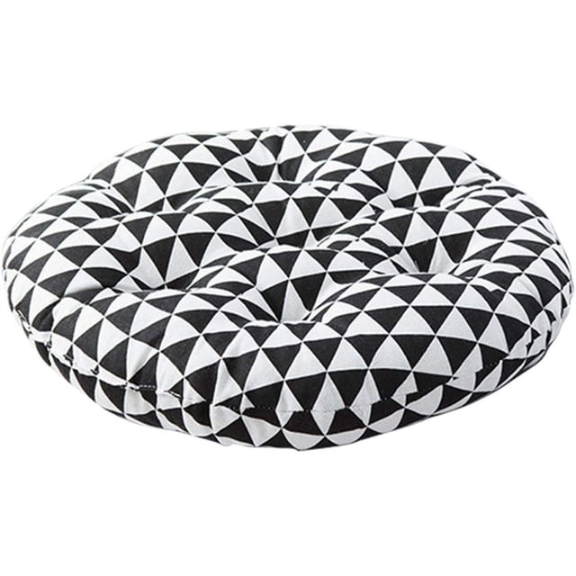 Cojín redondo para silla, cojín para silla, cojín para asiento, tapete para el suelo, tapete tatami para oficina en casa interior y exterior, 42 cm
