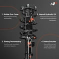 thumbnail image 3 of A-Premium Front Pair (2) Shock Absorber Compatible with Kia Forte 2014-2018, Forte Koup 2014-2016, Forte5 2014-2018, Driver and Passenger Side, 3 of 8