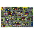 thumbnail image 1 of Tapis rectangle amusant pour enfant En déplacement multicolore nylon, 1 of 2