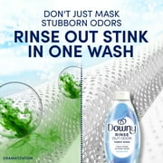 Downy Rinse Out Odor Laundry Rinse, Tackles Tough Odors and Refreshes, Ocean Mist Scent, 25.5 fl oz