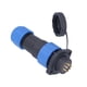 thumbnail image 3 of Conector de alimentación de brida, enchufe impermeable IP68 Enchufe industrial Enchufe de aviación Eleve su experiencia, 3 of 8