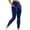 80#Blue, variant on Women's High Rise Leggings Full-Length Yoga Pants with Tummy Control Seamless Waistband Buttery Soft Shaping Pants Gym Workout Athletic Yoga Skinny Leggings,Yoga Leggings For Women
