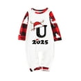 thumbnail image 1 of Pyjamas de Noël pour la Famille - Combinaison à Carreaux pour Tenue Décontractée, 1 of 2