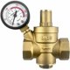 thumbnail image 1 of Reductor de presión de agua de latón DN20 con manómetro de válvula reductora de presión ajustable, 1 of 5
