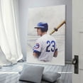 thumbnail image 3 of Ryne Sandberg Baseball Poster Picture Print Canvas Poster Wall Paint Art Posters Decor Modern Home Artworks Gift 12x18inch(30x45cm), 3 of 6