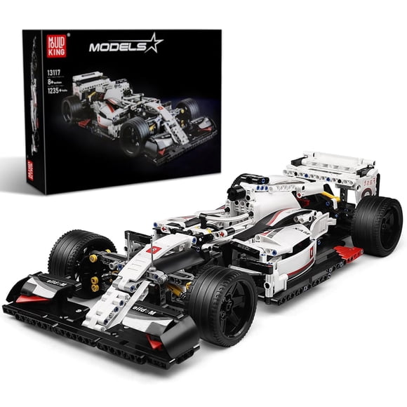 Kit de bloques de construcción Mould King Technik Sports Car F1 1235 unidades