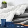 "Walensee Sherpa Fleece Ultra Cozy Double Sided Bed Blanket, Soft