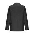 thumbnail image 6 of Wiyuqeen Women's Oversized Blazer Suits with Pocket Long Sleeve Notch Collar Lounge Jacket Coats Solid Business Work Blazers, 6 of 7