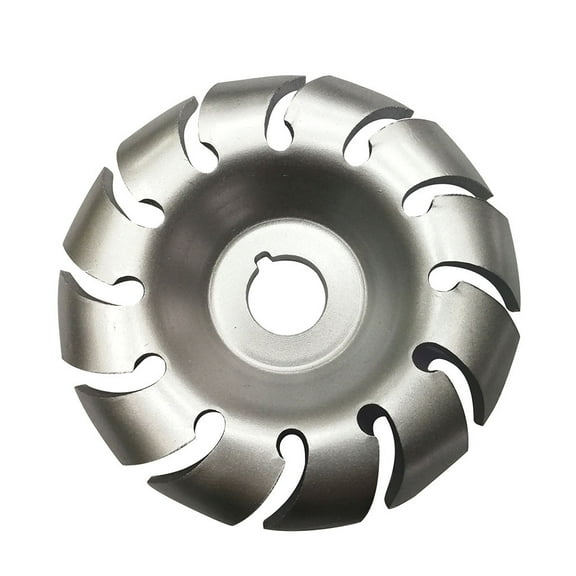 Tungsten Steel Wood Carving Disc for Angle Grinder – 16mm Arbor 12-Tooth Milling Cutter for Woodworking, Sanding, and Polishing