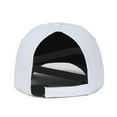thumbnail image 3 of Outdoor Cap Ponytail Baseball Cap – Low Profile Unstructured Performance Hat, Adjustable Hook-and-Loop, One Size, White, 3 of 7