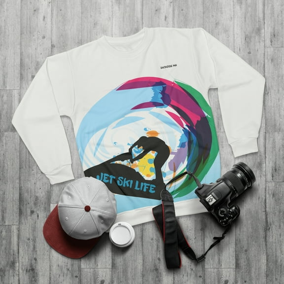 AOP Unisex Sweatshirt Jet Ski Life