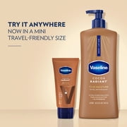 Vaseline Intensive Care Body Lotion for Dry Skin Cocoa Radiant Lotion Made with Ultra-Hydrating Lipids and Pure Cocoa Butter for a Long-Lasting, Radiant Glow, 32 fl oz