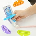 thumbnail image 5 of Toothpaste Tube Squeezer, 4PCS Toothpaste Squeezer Roller Tool for Bathroom, Home Use, Assorted Colors, 5 of 6