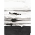 thumbnail image 3 of PI Studio 12x14 Black Modern Framed Museum Art Print Titled - Rhythm of Sea II, 3 of 5
