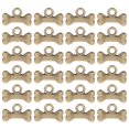 thumbnail image 1 of 100 dijes de hueso de perro: dijes de joyería de aleación de zinc para hacer joyas DIY - Colgantes artesanales antiguos para pulseras, collares y collares de perro, 1 of 7