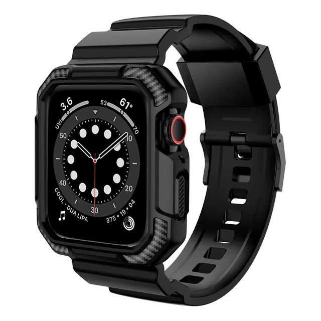 Correa De Reloj Con Funda Para Apple Watch 38 40 42 44 45 Mm