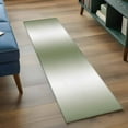 thumbnail image 4 of Green White Ombre 2'x6' Runner Rug, Country Pastoral Gradient Minimalist Washable Non-Slip Area Rugs for Hallway Kitchen Floor Bedroom Entryway, Laundry Carpet Decoration Indoor Mat, 4 of 9