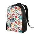 thumbnail image 2 of Cauagu Barbecue Print Backpacks,Travel Daypack Casual Laptop Backpack Bookbag Fits 15 Inch Computer for Men Women, 2 of 8