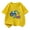 Yellow, variant on Toddler Boy Short Sleeve Shirts Casual Kids Crewneck Graphic Tee Tops Blouse Dinosaur T Shirt Boys for6-12 Years