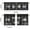 Coffee, variant on Sunflower Kitchen Curtains Valances and Tiers Set for Windows, Vintage Bathroom Window Curtain Valance 3 Piece Sets,Kitchen Decor for Living Room,54"x 24"