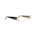 thumbnail image 4 of Versace VE 1163M 1252 Pale Gold Metal Rectangle Eyeglasses 52mm, 4 of 4