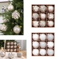 Plastic Tree Form Aluhayos Tree Display Christmas Bauble Set with Plastic Hanging Form ...