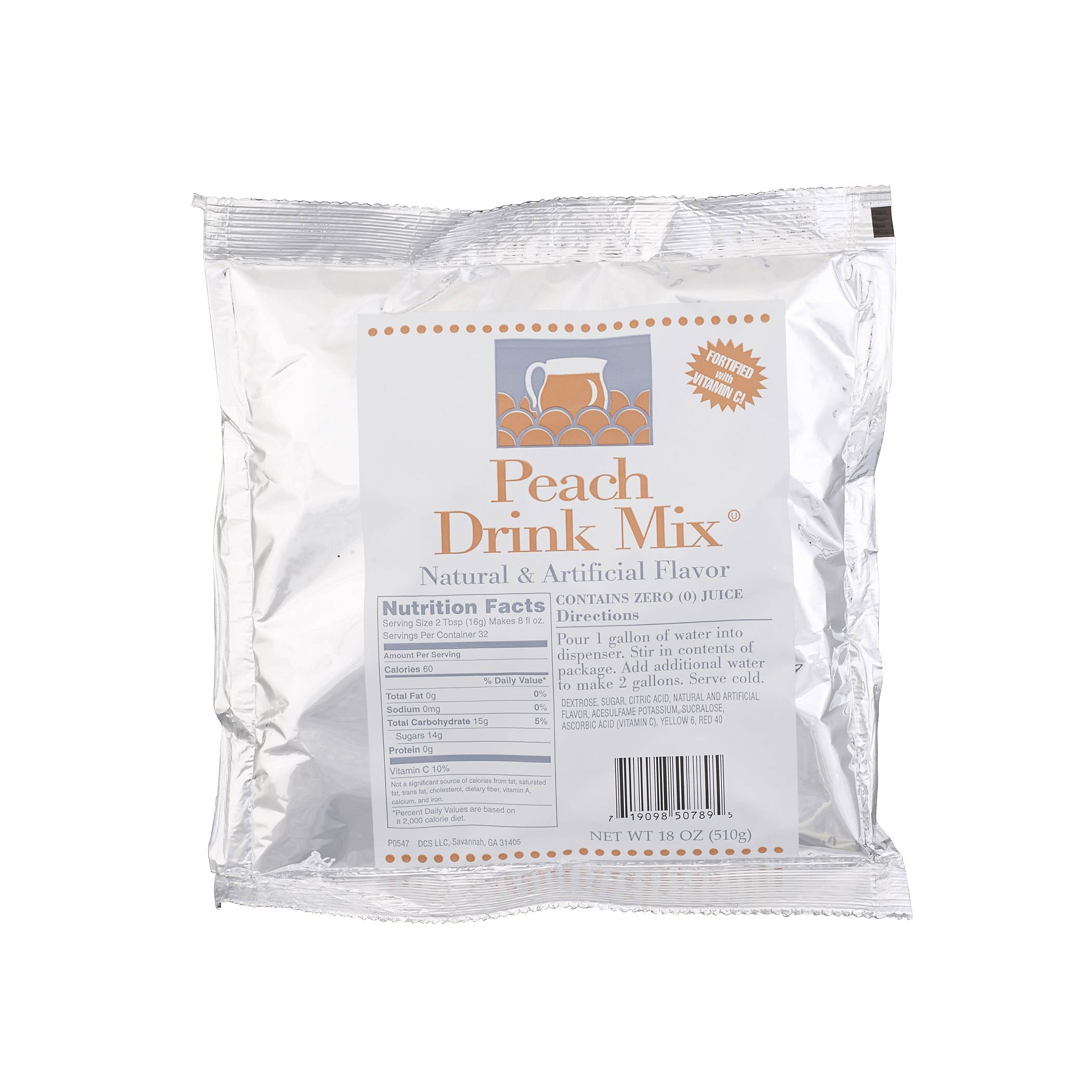 Thirst Ease Peach Drink Mix, 18 Ounce 12 per case.