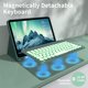 thumbnail image 5 of Funda con teclado BQDIYOO para iPad Air de 7 y 6 pulgadas con lápiz, 5 of 8