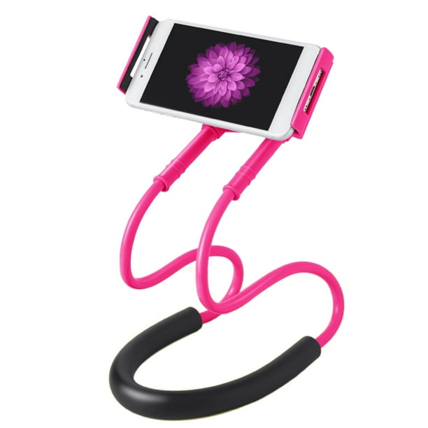 Hanging Neck Mobile Phone Holder Lazy Smartphone Bracket 360 Rotating Flexible Desktop Bed Phone