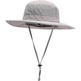 thumbnail image 2 of Fisherman Sun Hat UPF 50+ Protection Wide Brim Hat with Breathable Mesh Neck Flap for Outdoor Man, 2 of 7