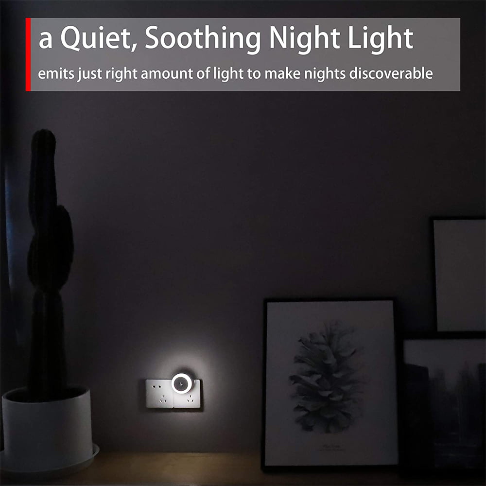 Motion Sensor Night Light with Wooden Handle,Magnetic Mount,Chilvane