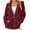 Wine, variant on 1/2 Zip Pullover Hoodies Womens Trendy Waffle Knitted Sweatshirt with Pocket Loose Casual Drawstring Hooded Top (XL, White)