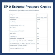 (EP0) Extreme Pressure Lithium Semi-Fluid Grease NLGI 0 - 35LB Pail. (5 Gallon) Pail